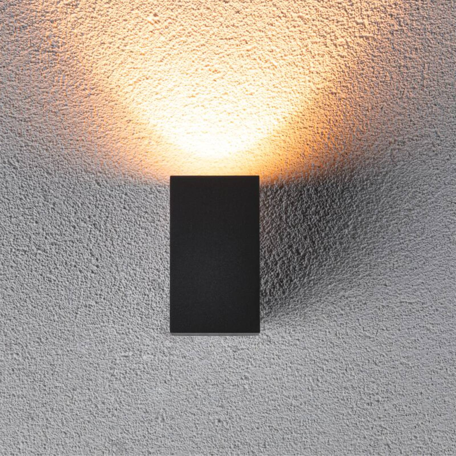Paulmann Flame kinkiet zewnętrzny LED, czarny