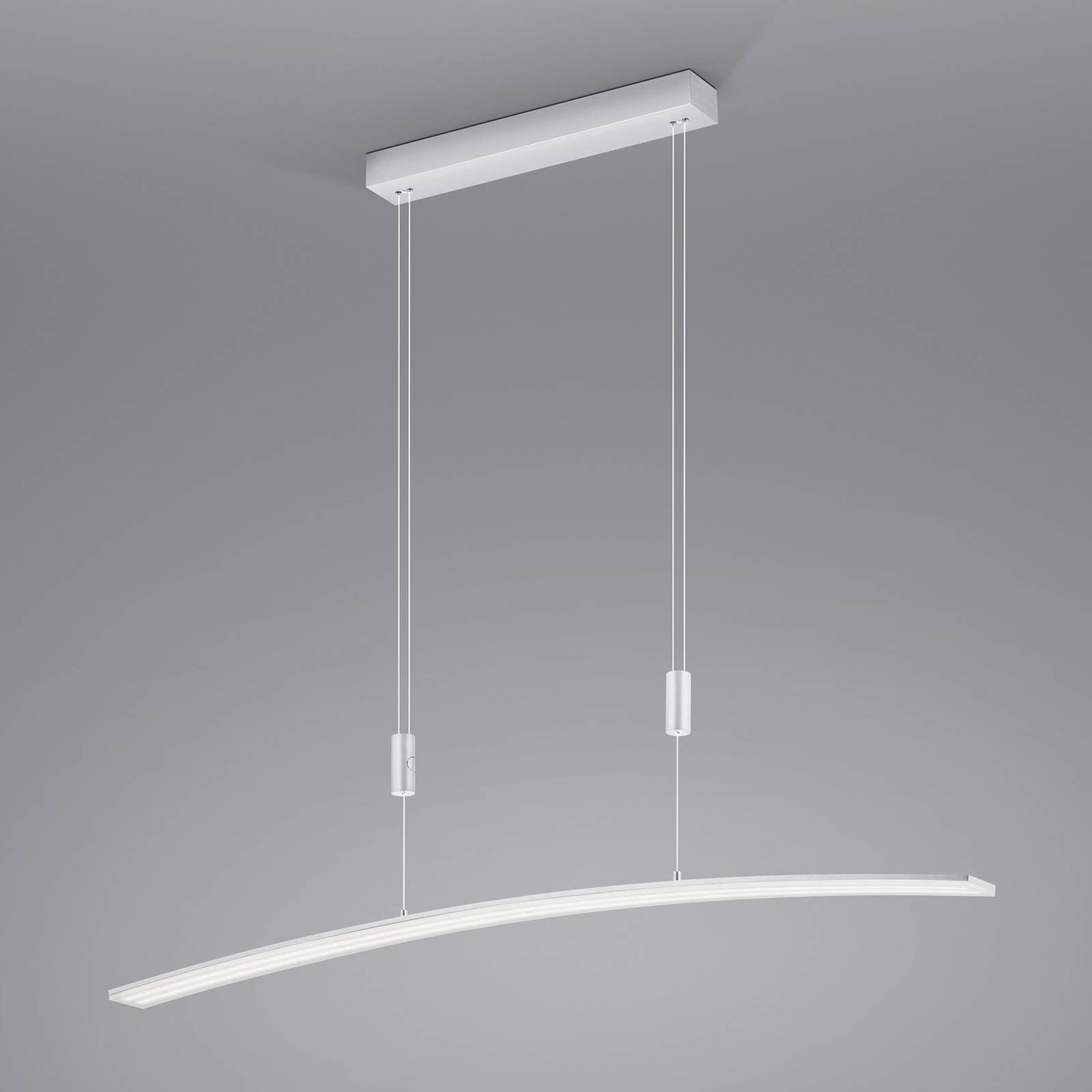 Żyrandol LED Dual z żelaza aluminium anodowane CCT
