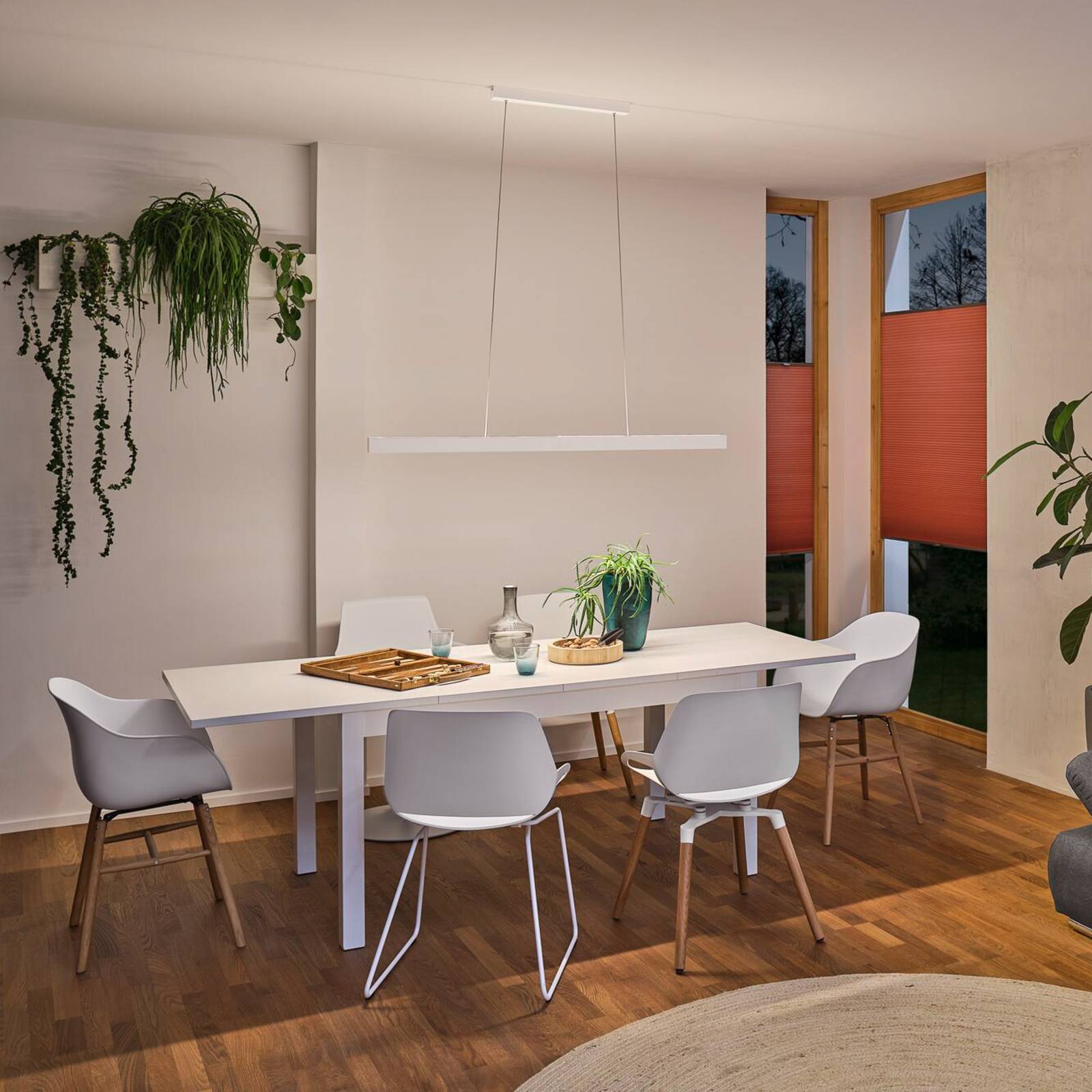 Paulmann Aptare żyrandol LED, ZigBee, biały