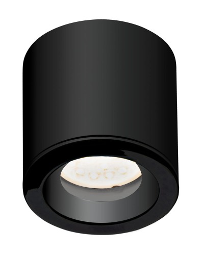 MaxLight Form lampa podsufitowa 1x50W czarna C0216