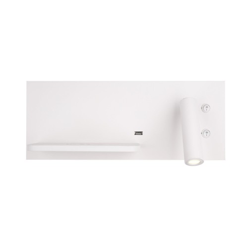MaxLight Superior kinkiet 1x3W + 1x6W LED biały W0291L