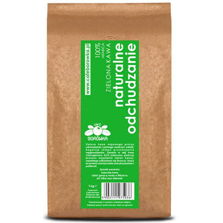 Zielona kawa ziarnista Slim 1 kg Green Coffee Detox