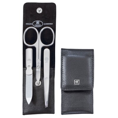 Zwilling J.A.Henckels TWINOXR Zestaw do manicure 3 el. etui skóra licowa noż