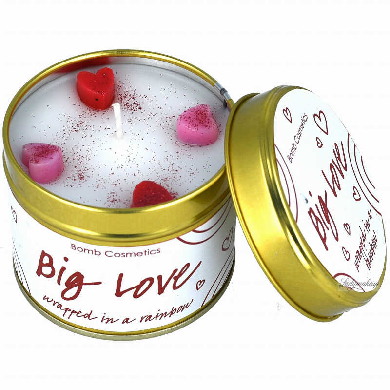 Bomb Cosmetics - Big Love - Świeca zapachowa w puszce