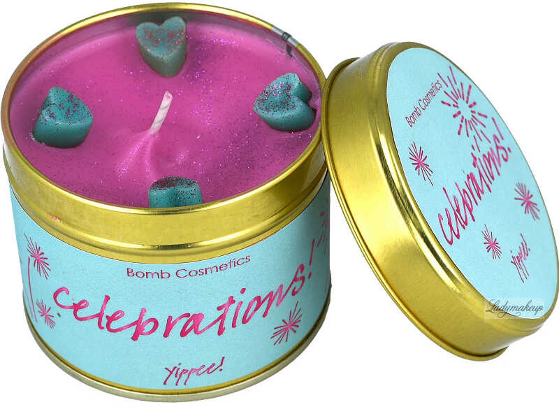 Bomb Cosmetics - Celebrations! - Świeca zapachowa w puszce