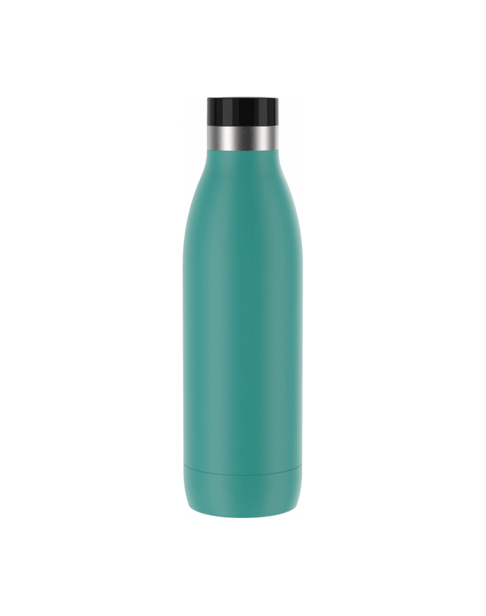 Emsa Bludrop Color insulated drinking bottle 0.7 liters, thermos bottle petrol, stainless steel