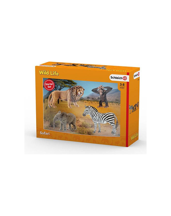 Schleich SLH 42387 Dzikie zwierzęta zestaw startowy