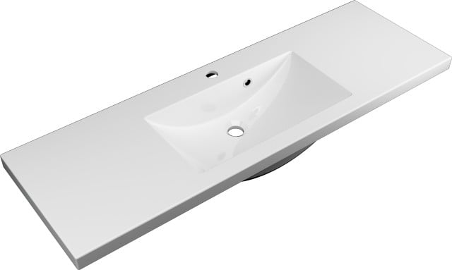 Umywalka Naszafkowa Prostokątna Tristan 120 cm