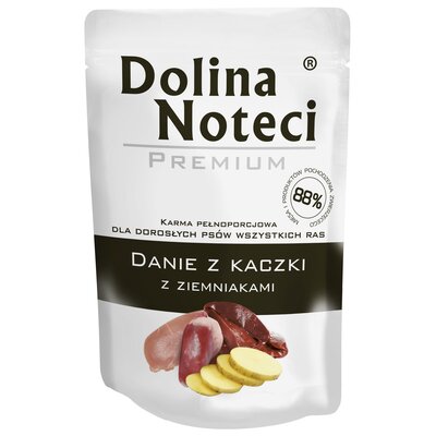 Dolina Noteci Premium Danie Kaczka z ziemniakami dla dorosłych psów wszystkich ras 100 g
