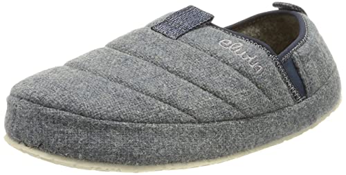 Elwin Shoes Męskie kapcie Merlin, niebieskie, 41 EU, niebieski, 41 EU