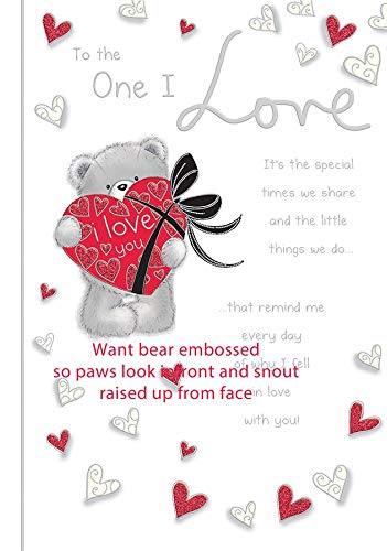 Urocza kartka urodzinowa One I Love - 25 x 18 cm - Piccadilly Greetings