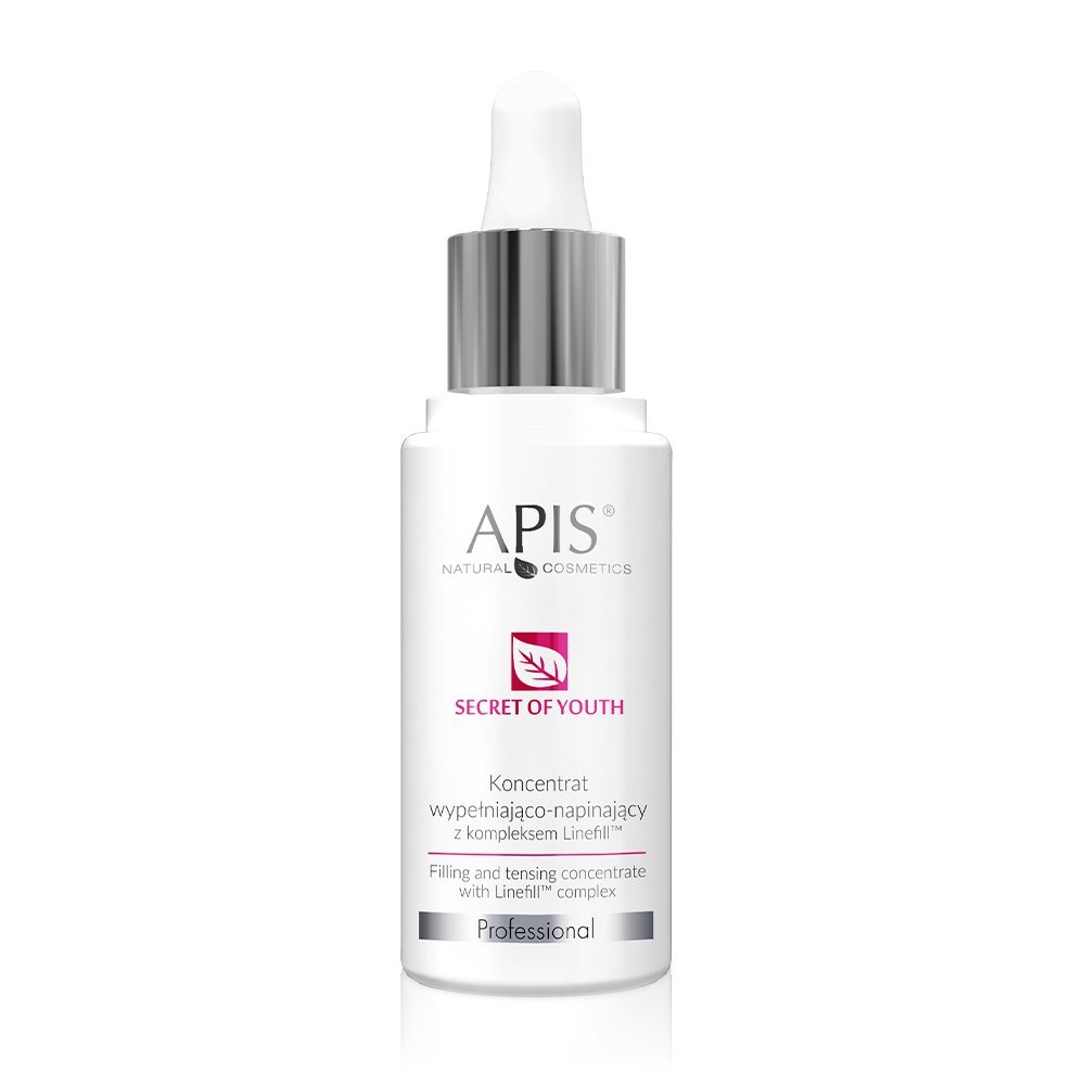 Apis Professional Wypełniająco-napinający koncentrat z kompleksem Linefill - Professional Secret Of Youth Filling And Tensing Concentrate With Linefill Tm Formula