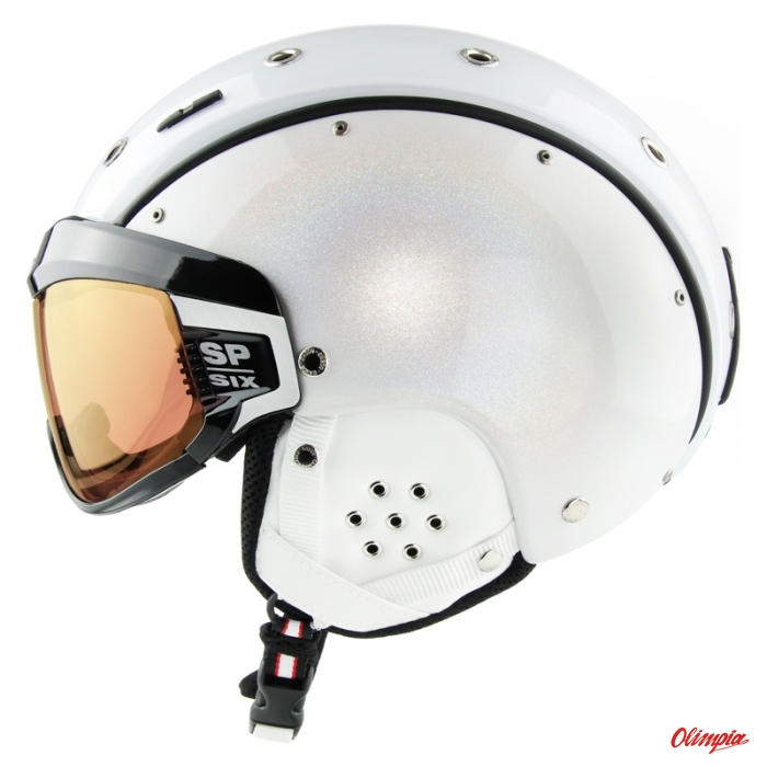 Kask narciarski CASCO SP-6 Visor VAUTRON Special white Chameleon M