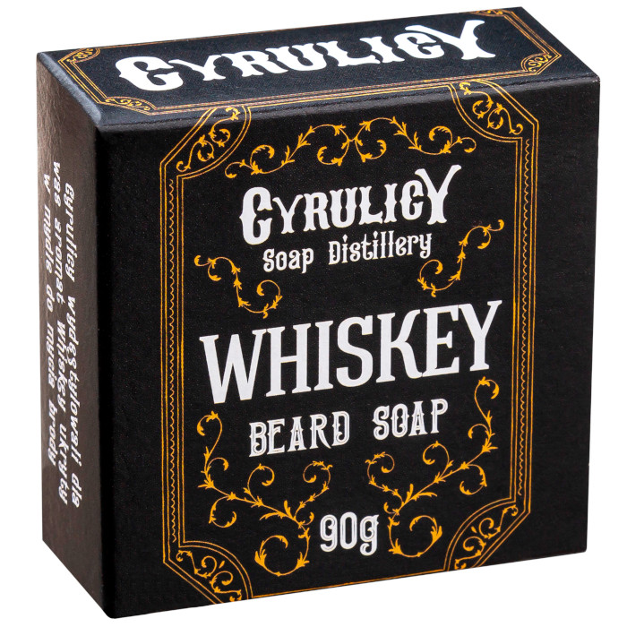 Cyrulicy, mydło do brody Whiskey, 90g