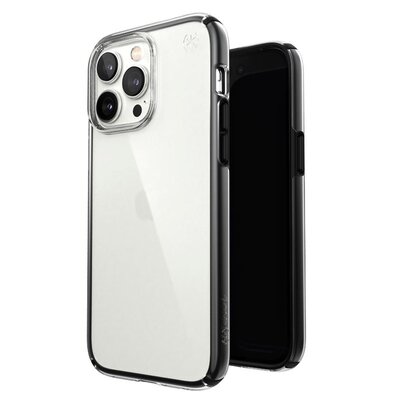 Speck Etui Presidio Perfect-Clear Impact Geometry do Apple iPhone 14 Pro Max Przezroczysto-czarny