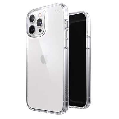 Speck Presidio Perfect-Clear Etui Ochronne do iPhone 13 Pro Max z Powłoką Microban (Clear) 141737-5085