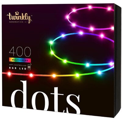 Inteligentne lampki Twinkly Dots 400 RGB 20 m - Zamów do 16:00, wysyłka kurierem tego samego dnia!