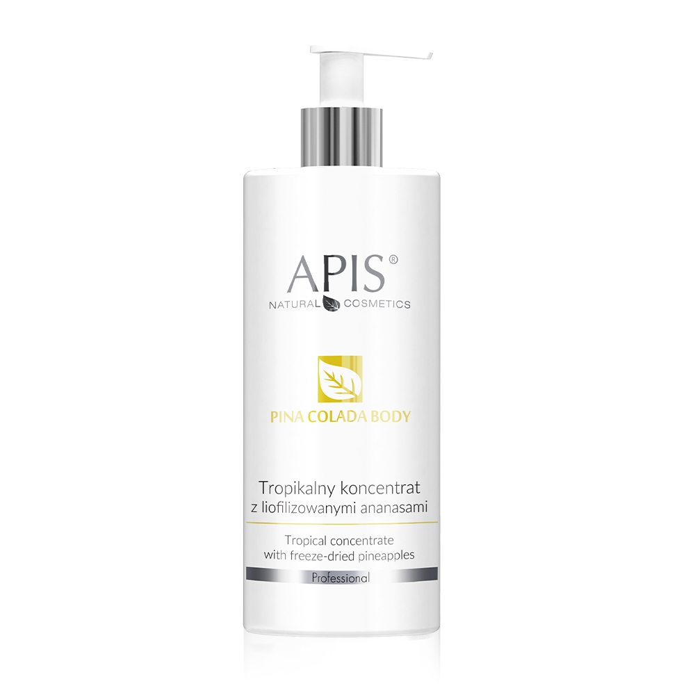 Apis Professional Tropikalny koncentrat z liofilizowanymi ananasami Professional Pina Colada Antycellulit 500 ml