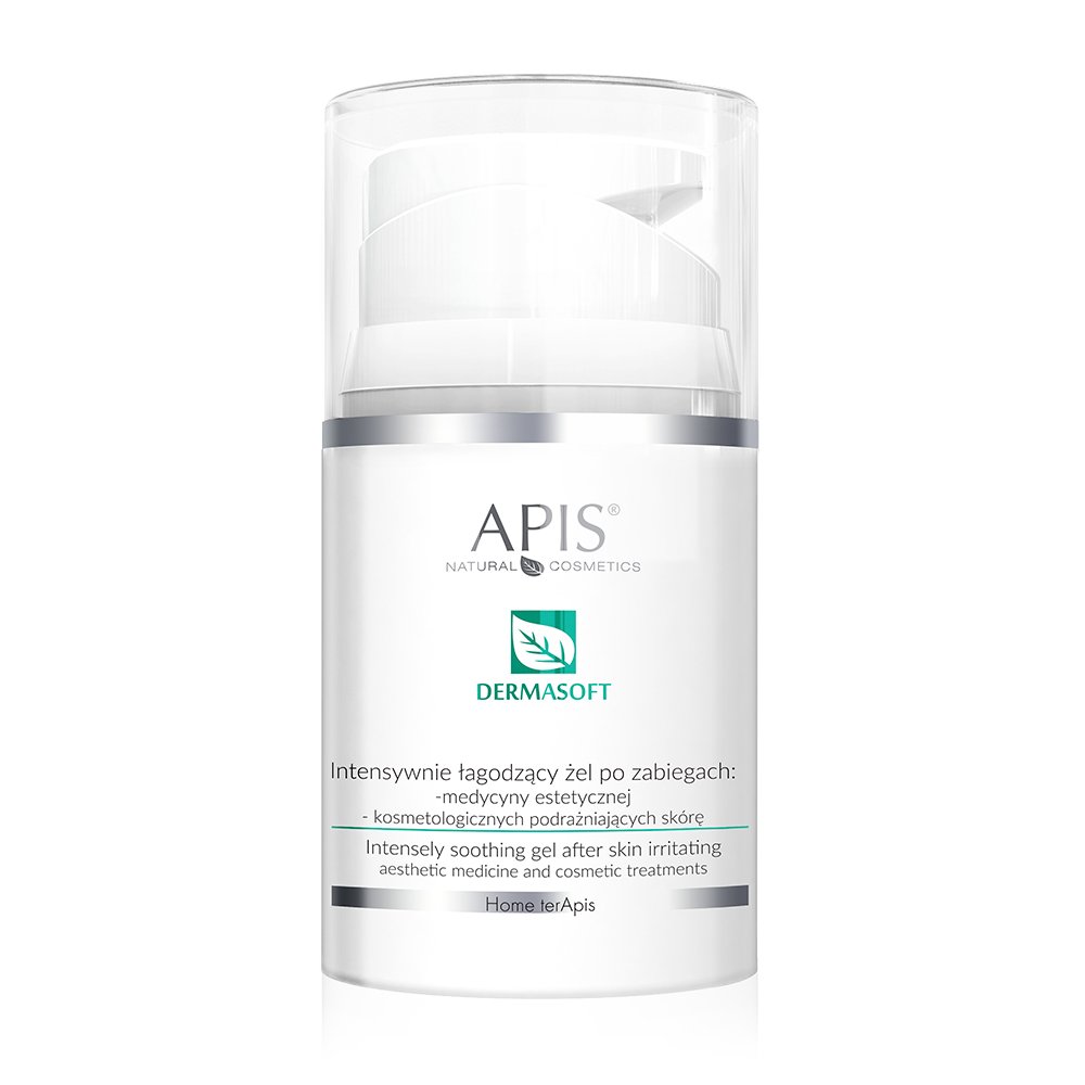 Apis Natural Cosmetics Dermasoft Intensywnie łagodzący żel po zabiegach medycyny estetycznej i kosmetologicznych 50ml