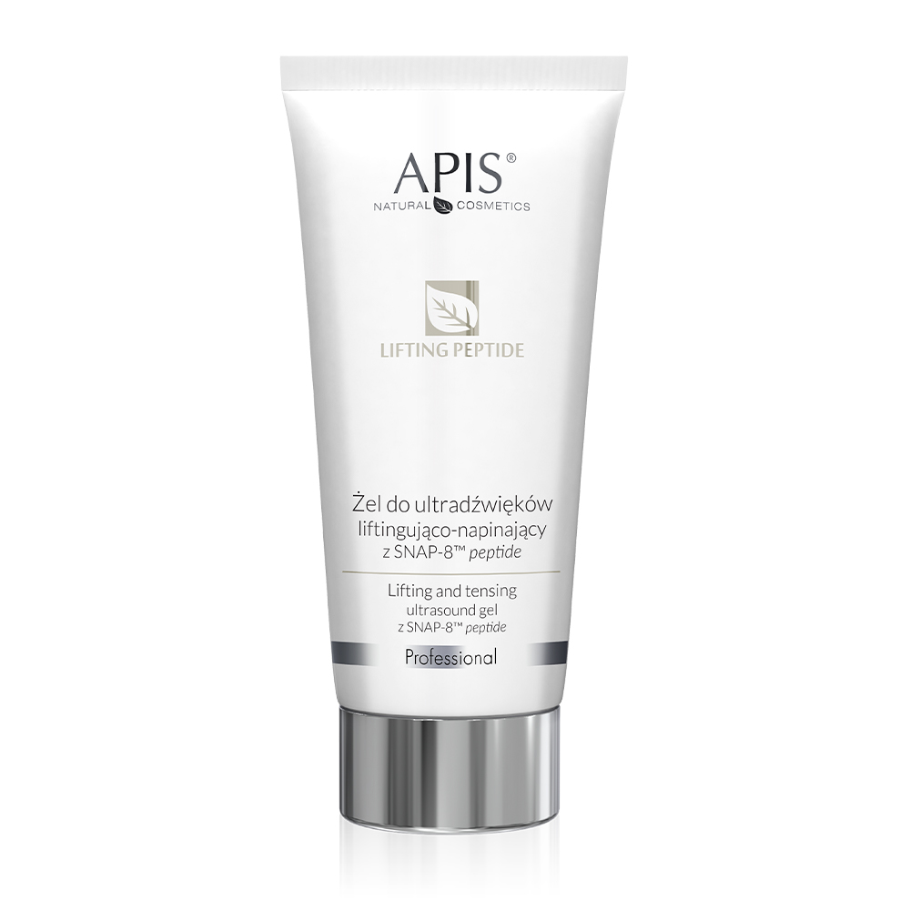 Apis Lifting peptide Liftingująco-napinający Żel do ultradźwięków z SNAP-8 peptide 200ml 57939-uniw