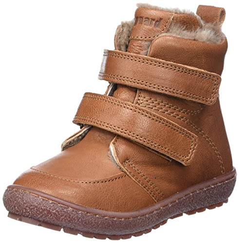 Bisgaard Chłopięce buty dziecięce Storm First Walker Shoe, tan, 27 EU