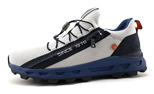 bugatti man Męskie klapki Ceres Slipper, jasnoszare / ciemnoniebieskie, 41 EU, jasnoszary, ciemnoniebieski., 41 EU