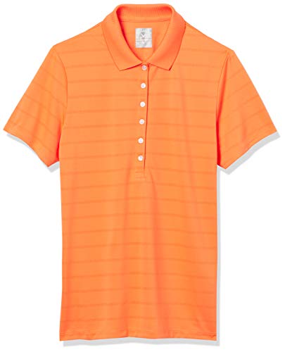 Callaway Damska koszulka golfowa z krótkim rękawem Opti-Vent Open Mesh Marchewka L