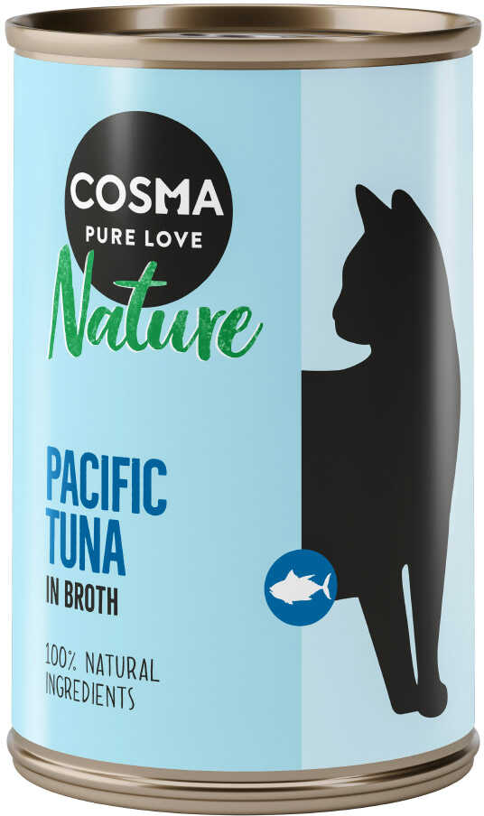 Cosma Nature, 6 x 140 g - Tuńczyk pacyficzny