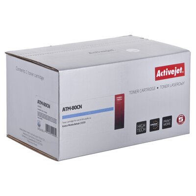 ActiveJet Toner ATM-80CN (zamiennik Konica Minolta TNP80C; Supreme; 9000 stron; błękitny) ATM-80CN