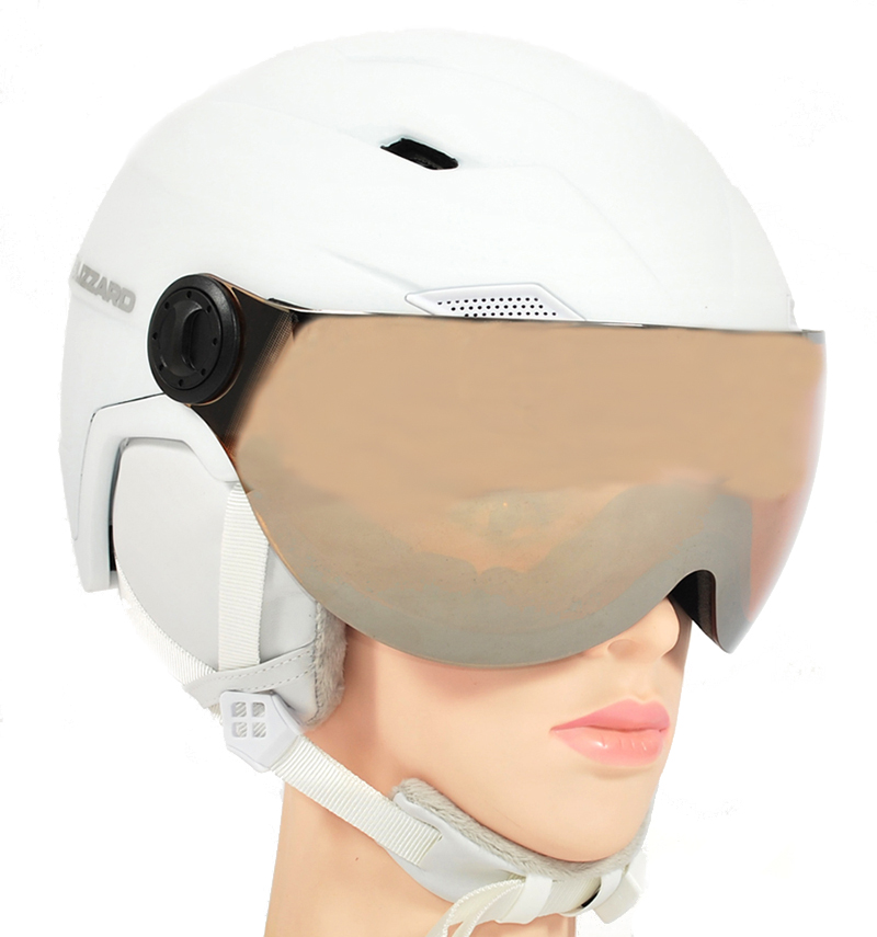 Damski kask narciarski Blizzard W2W Double Visor 56-59 orange
