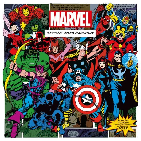 Kalendarz, Marvel Retro (Comic book), 2023
