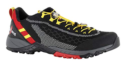 Kayland Męskie buty trekkingowe Alpha Knit, czarny, 43.5 EU