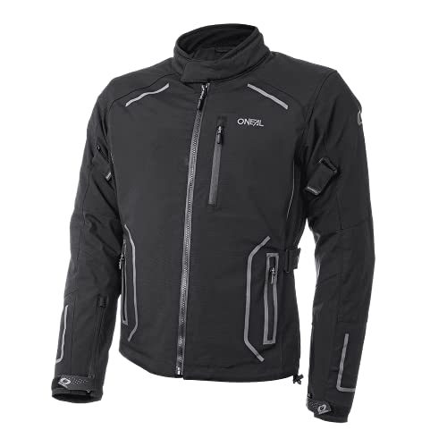 O'NEAL | Kurtka motocrossowa | Enduro MX | optymalna swoboda ruchów, wiatro- i wodoodporna, kurtka na każdą pogodę z wyjmowaną podszewką termiczną | Sierra Jacket | Dorośli | Czarna | M