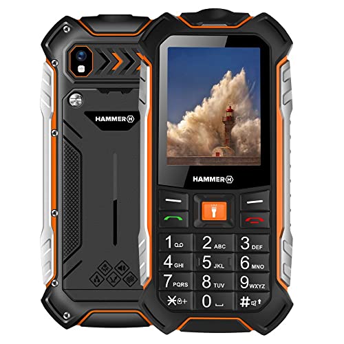 Hammer Power LTE Wzmocniony Telefon Z Internetem 4G, Ekran 24
