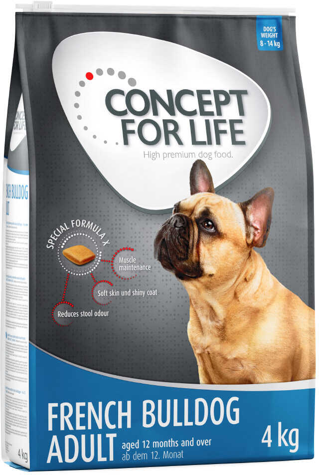 Concept for Life French Bulldog Adult - 2 x 4 kg Dostawa GRATIS!
