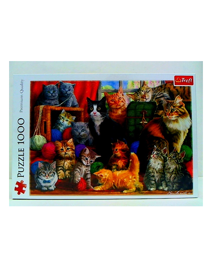 Trefl Puzzle 500el Kocie spotkanie 10555