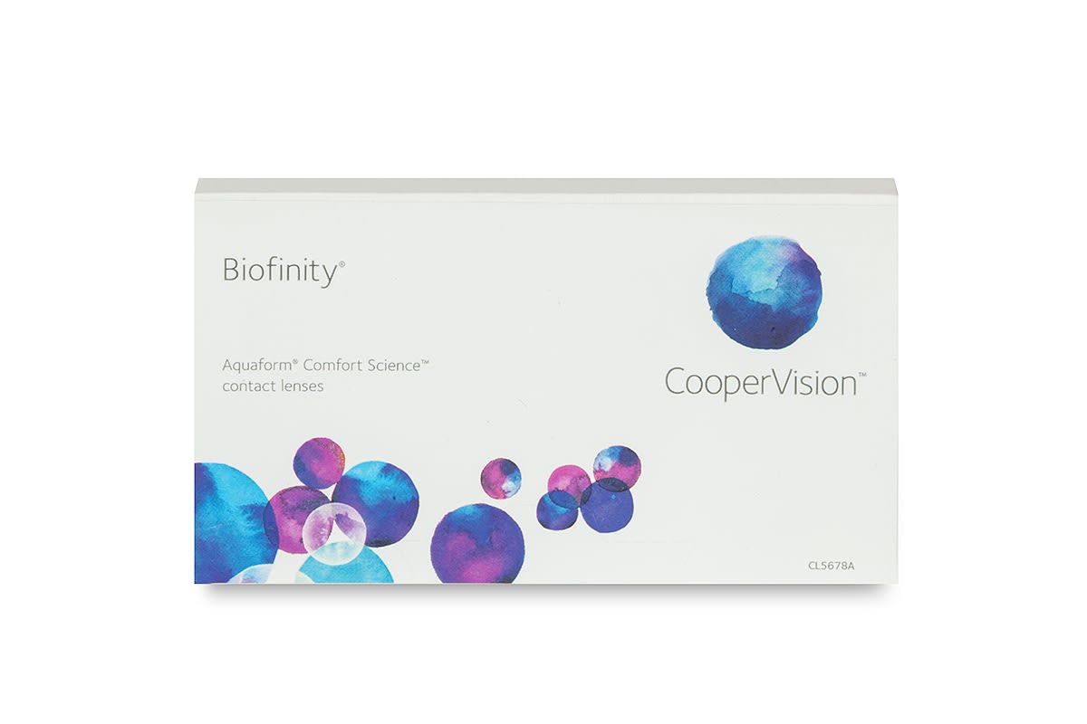 CooperVision Biofinity 3 szt. Soczewki miesięczne