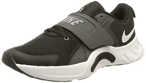 Nike Renew Retaliation 4, Trampki męskie, czarny biały DK Smoke Grey Smoke Grey, 46 EU, Black White Dk Smoke Grey Smoke Grey Smoke, 46 EU