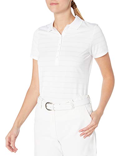 Callaway Damska koszulka golfowa z krótkim rękawem Opti-Vent Open Mesh biały 3XL
