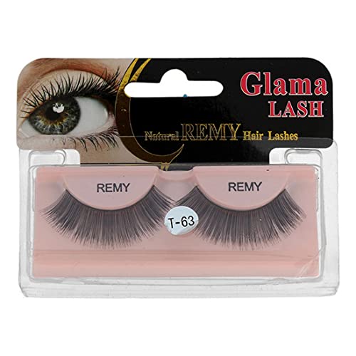 Sztuczne rzęsy Lb Glama Lash Natural Remy T63