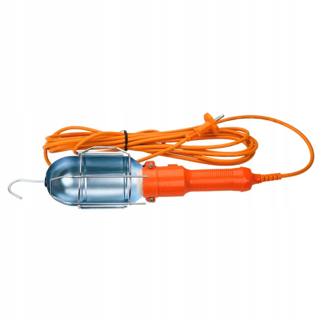 Topex Lampa przenośna 230V~50Hz 60W z osłoną plastikową, , 94W213