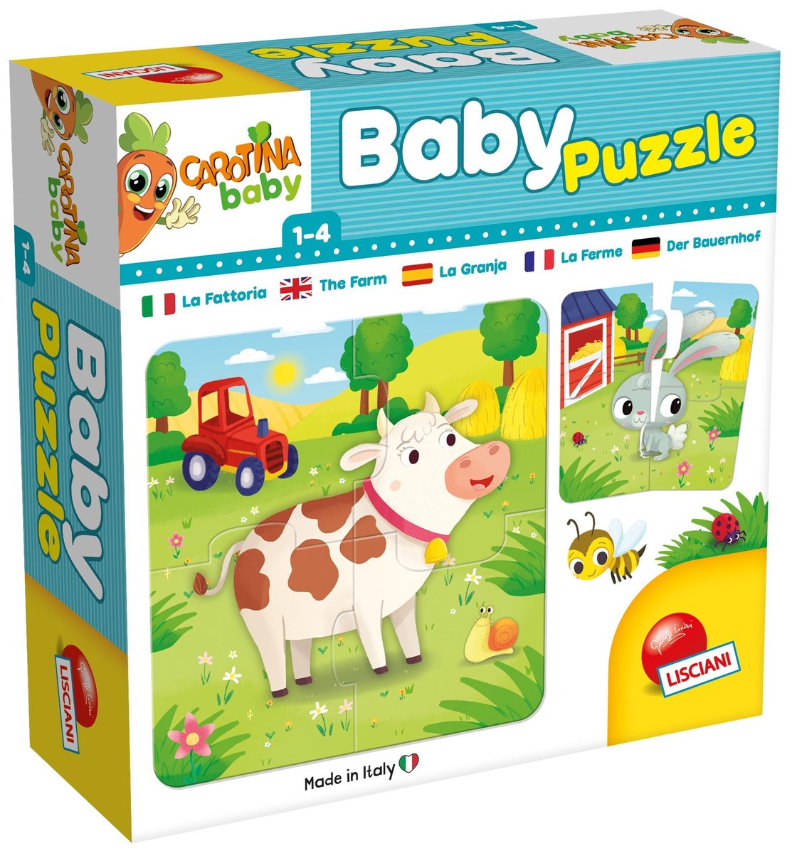 Carotina Baby Puzzle Farma 80083