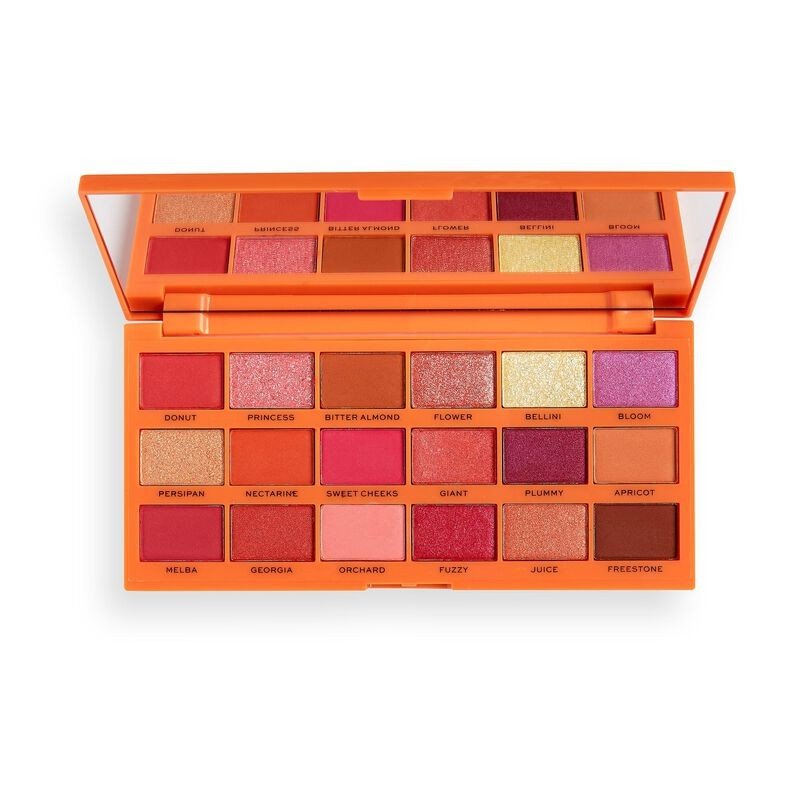 REVOLUTION I Heart I Heart Tasty Palette Paleta 18 Cieni Do Powiek Peach