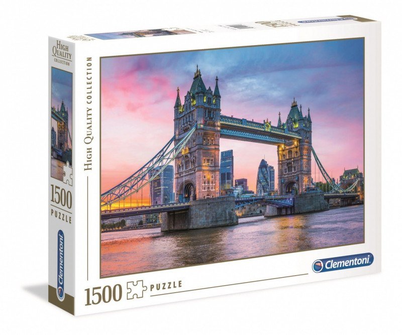 Clementoni Puzzle 1500 HQ Tower Bridge Sunset