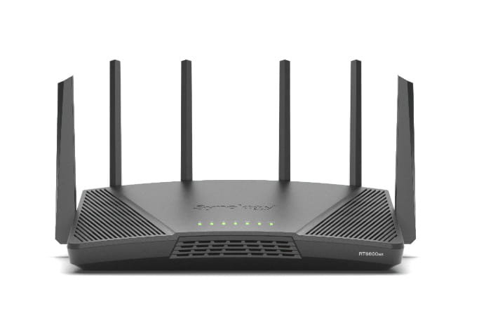 Synology Router bezprzewodowy RT6600ax WiFi 6 4x1,8Ghz 1GB DDR3 1x2,5GbE 1xUSB 3.2.1