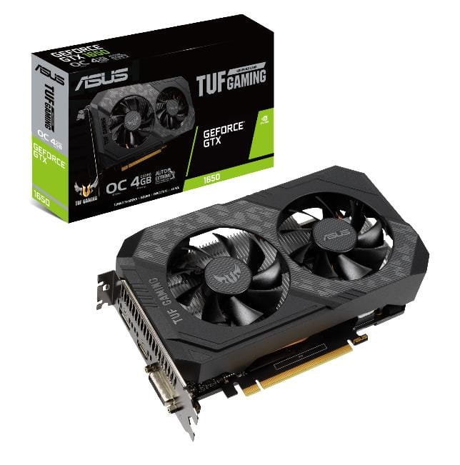 Karta graficzna ASUS TUF GeForce GTX 1650 Gaming OC 4GB