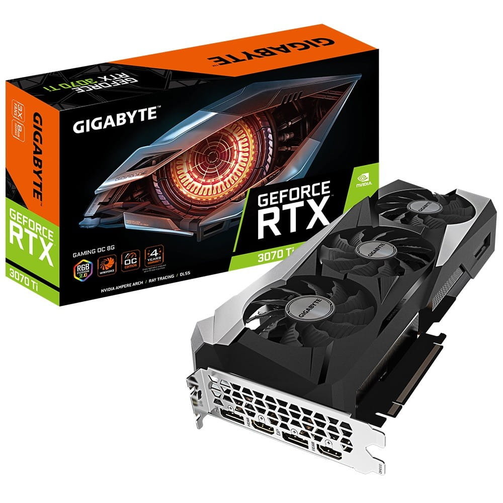 Gigabyte GeForce RTX 3070 Ti Gaming OC 8GB GDDR6X GV-N307TGAMING OC-8GD GV-N307TGAMING OC-8GD