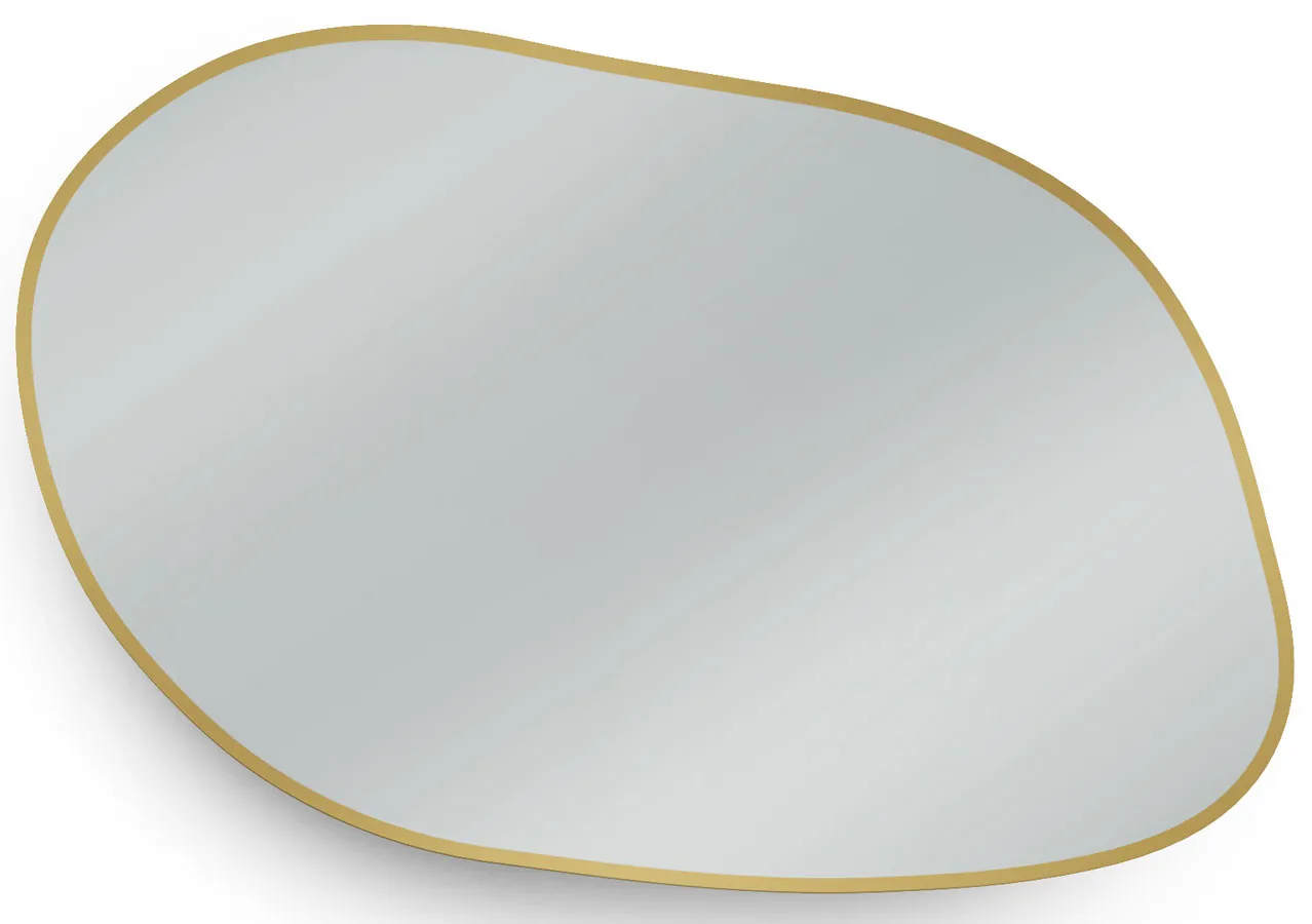 Designerskie lustro LED 80x57 cm G1-R09