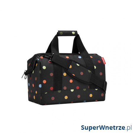 Torba podróżna M Reisenthel Allrounder dots kod: RMS7009 + Sprawdź na SuperWnetrze.pl