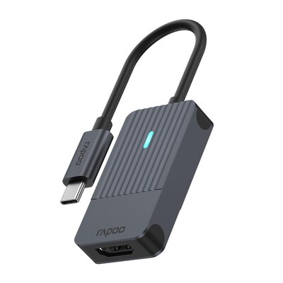 Redukcja Rapoo USB-C/HDMI (UCA-1004) Czarna